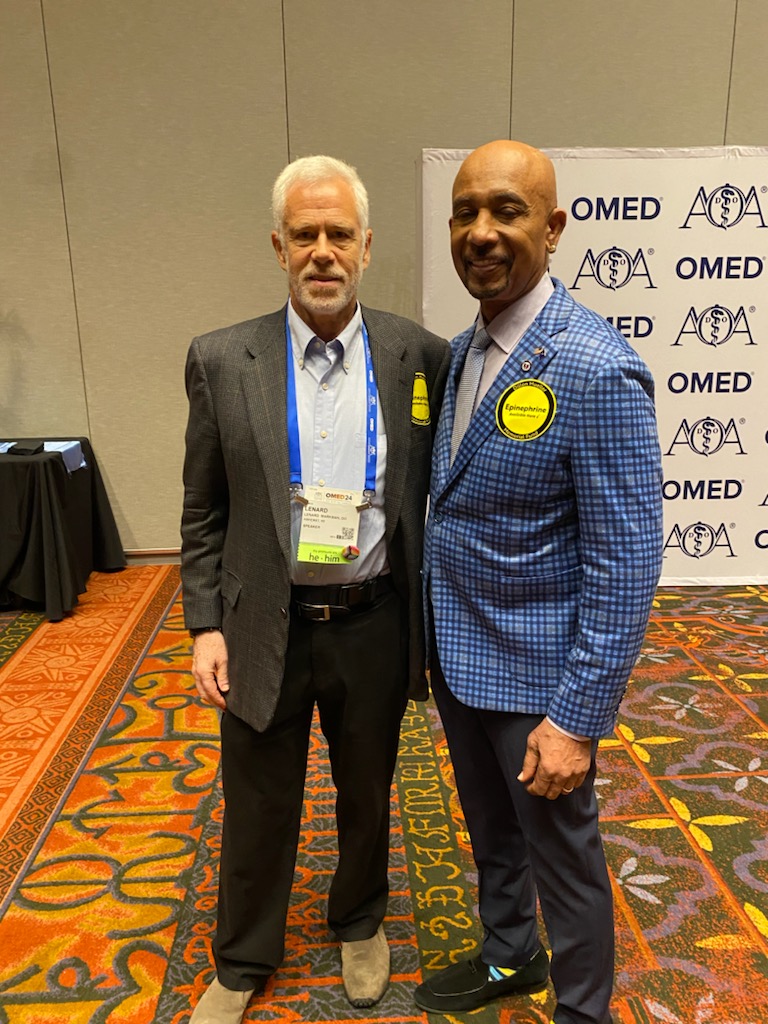 Group photo with sticker